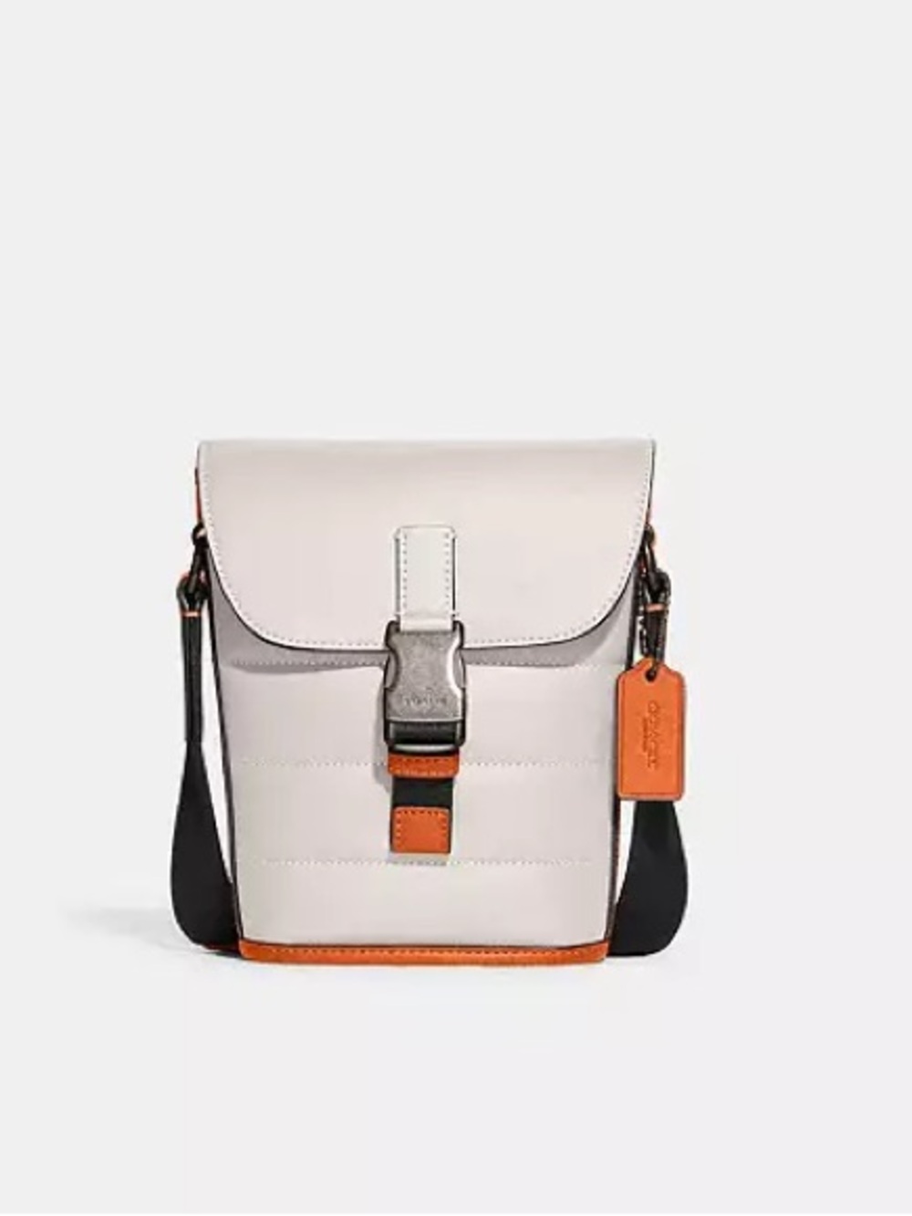 COACH Track Small Flap Crossbody
With Quilting White Style CE651 EUC - Picture 14 of 14